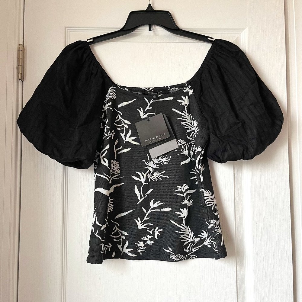 New Women's Marc New York Top Black Size S